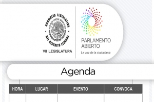 Agenda lunes 14 de noviembre de 2016