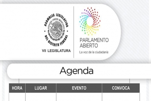 Agenda martes 15 de mayo de 2018