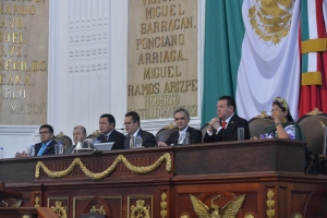 Durante su Cuarto Informe de Gobierno, Miguel ngel Mancera hizo un llamado al Gobierno Federal a respetar el Fondo de Capitalidad