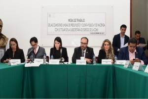 Comisiones unidas se renen con titulares de la Tesorera, Procuradura Fiscal y Subsecretara de Egresos de la CDMX