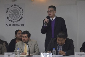 URGENTE LA COMPARECENCIA DE LA SECRETARIA DE MEDIO AMBIENTE ANTE LA ASAMBLEA LEGISLATIVA: ALFONSO SUREZ DEL REAL 