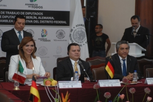 INTERCAMBIAN EXPERIENCIAS Y TEMAS COMUNES LEGISLADORES DE LA CIUDAD DE MXICO Y BERLN