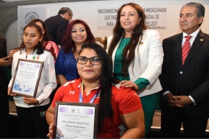 Reconoce ALDF a atletas mexicanos que destacaron en el Campeonato Mundial de Para Atletismo Londres 2017