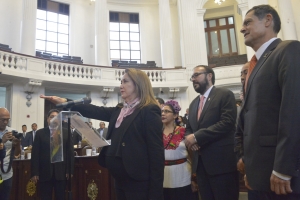 RATIFICA EL PLENO A YASMN ESQUIVEL MOSSA,  COMO MAGISTRADA DE LA SALA SUPERIOR DEL TCADF