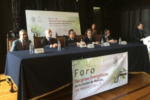 Entregan conclusiones del foro sobre recursos energticos de la CDMX, Gas natural y Gas L.P.
