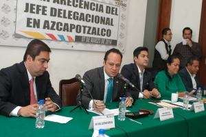 REVISAN SITUACIN DE ALARMAS VECINALES EN COMPARECENCIA DEL TITULAR DE AZCAPOTZALCO 