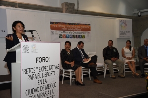 La Ciudad de Mxico deber ser ejemplo en apoyo al deporte: Beatriz Olivares Pinal
 