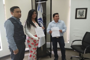 Entrega carta diputada del PRD al PAN capitalino para priorizar tema del agua en la nueva Constitucin de la CDMX
 
