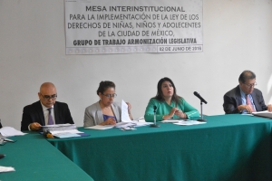 Presentan cronograma para la implementacin y armonizacin de la Ley  de los Derechos de Nias, Nios y Adolescentes de la Ciudad de Mxico
