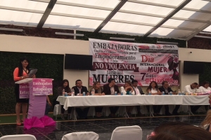 Reconocen Embajadoras de Iztapalapa a asamblesta por aportaciones en beneficio de las mujeres  