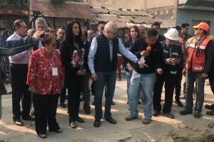 Asamblestas y director del Metro supervisarn construccin del Colector de Agua Pluvial