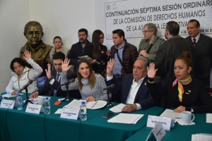 Aprueban por unanimidad convocatoria para eleccin o confirmacin de presidencia de la CDHDF