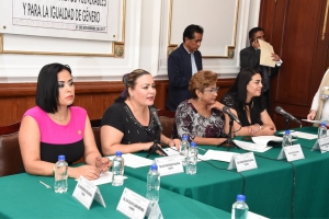 Aprueban diputadas en comisiones unidas a candidatas para recibir la presea Hermila Galindo 2017