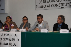 Es momento de vincular a la academia con las zonas rurales de la capital: coinciden especialistas en el foro Desarrollo Rural Rumbo al Constituyente