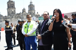 Proteccin Civil de ALDF simular explosin durante Megasimulacro del 19 de septiembre en el 32 aniversario del terremoto de 1985