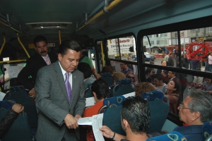 INICIA GPPRD ACCIONES PARA INFORMAR DEL ACUERDO SOCIAL DE TRANSPORTE PBLICO 