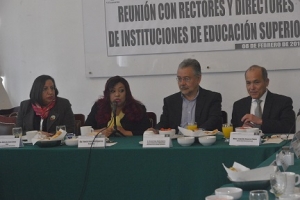 SE EFECTU LA PRIMERA REUNIN CON INSTITUCIONES EDUCATIVAS DE NIVEL SUPERIOR