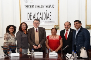 Definicin de lmites,  extensiones territoriales y cuestiones electorales, temas en la tercera mesa de trabajo de Alcaldas
 
