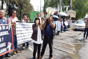Vecinos de Iztapalapa protestan contra construccin de subestacin elctrica en Cerro de la Estrella