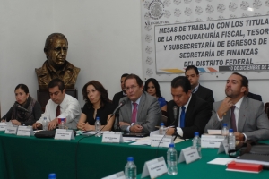 PRESENTA TITULAR DE LA TESORERA DEL GDF INICIATIVA DE LEY DE INGRESOS 2015