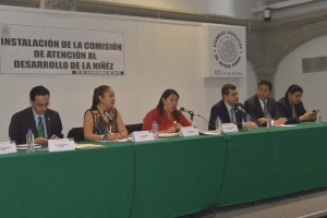 CON EL COMPROMISO DE TRABAJAR EN PRO DE LAS NIAS, NIOS Y ADOLESCENTES, SE INSTAL LA COMISIN DE ATENCIN A LA NIEZ