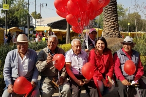 Penlope Campos celebra Da del Amor en Iztapalapa