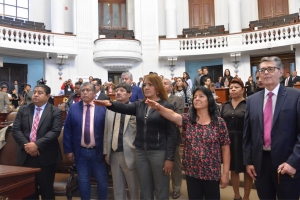 La Diputacin Permanente toma protesta a diputadas suplentes