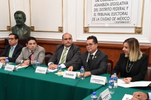 Firma ALDF y Tribunal Electoral convenio de colaboracin