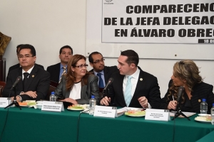 COMPARECE DELEGADA  DE A. OBREGN ANTE COMISIN DE ADMINISTRACIN PBLICA LOCAL DE LA ALDF