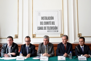 INSTALAN DIPUTADOS COMIT DEL CANAL DE TELEVISIN
