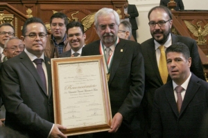 Otorga ALDF Medalla al Mrito Ciudadano a UNAM y Colmex