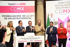 Promulga GCDMX Ley de Salud Bucodental, aprobada por ALDF

