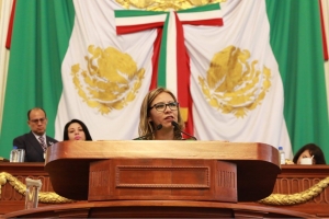 Ley de Sustentabilidad Hdrica busca combatir socavones e inundaciones, asegura la diputada Gonzlez Urrutia 
