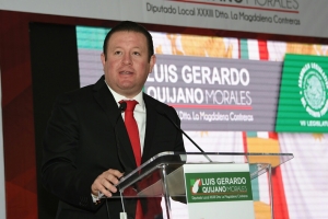 Luis Quijano rinde primer informe de actividades ante contrerenses