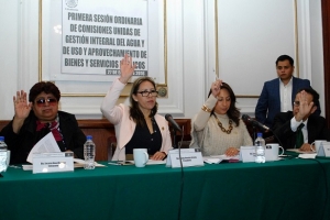 APRUEBAN EN COMISIONES UNIDAS CITAR A COMPARECER AL TITULAR DEL SACMEX Y AL DELEGADO EN VENUSTIANO CARRANZA
