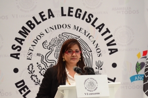 EXHORTA LUCILA ESTELA HERNNDEZ A CONTINUAR PROYECTO DE AGUA PLUVIAL 