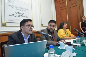Juan G. Corchado impulsar la Ley de Pueblos y Barrios Originarios
 