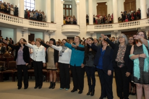 TOMAN PROTESTA A CONSEJERAS DEL CONSEJO CONSULTIVO DEL  INMUJERES-DF