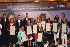 Reconoce ALDF el trabajo de los integrantes de la Red de Intrpretes y Traductores de Lenguas Indgenas Nacionales de la CDMX