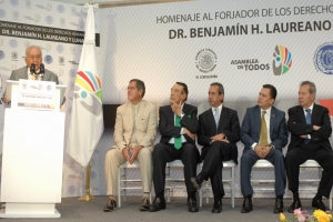 
REALIZA ALDF HOMENAJE PSTUMO A BENJAMN LAUREANO 
