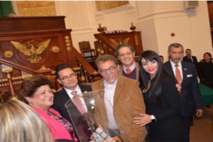 Galardona ALDF a embajadoras de Iztapalapa con premio Hermila Galindo, asamblesta Janet Hernndez se congratula 