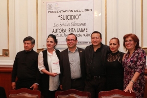 Presentan en ALDF libro Suicidio: seales silenciosas
 
