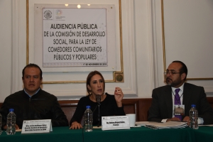 Se realiza audiencia pblica para fortalecer dictamen a Comedores Comunitarios