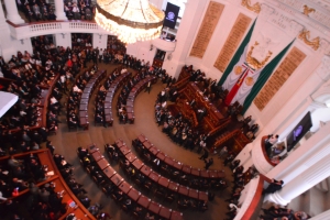 RINDEN PROTESTA 16 JEFES DELEGACIONALES ANTE EL PLENO DE LA ALDF, VII LEGISLATURA
