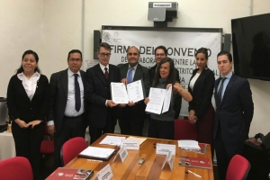 Firman ALDF convenio de colaboracin con el Instituto Mora
 