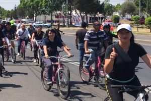 Invita Janet Hernndez a delegada de Iztapalapa a recorridos bicicleteros 