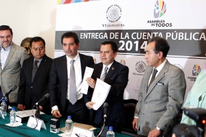 RECIBE ALDF CUENTA PBLICA DEL EJERCICIO FISCAL 2014