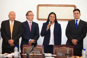 PIE DE FOTO: SE RENE LA DIPUTADA ARIADNA MONTIEL CON LEGISLADORES ELECTOS DE ACCIN NACIONAL EN LA ALDF