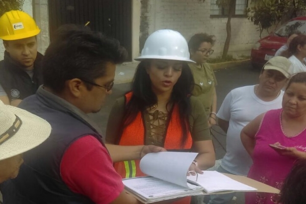 Proteccin Civil de ALDF invita a la poblacin y autoridades a estar unidos por reconstruccin de la CDMX 