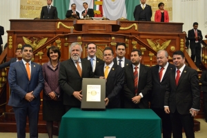 ALDF recibe Constitucin de CDMX